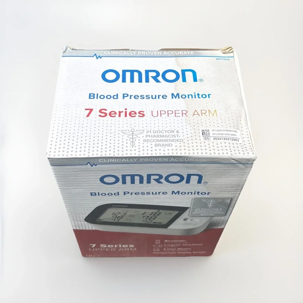 OMRON 7 Series Wireless Upper Arm Blood Pressure Monitor Model BP7350